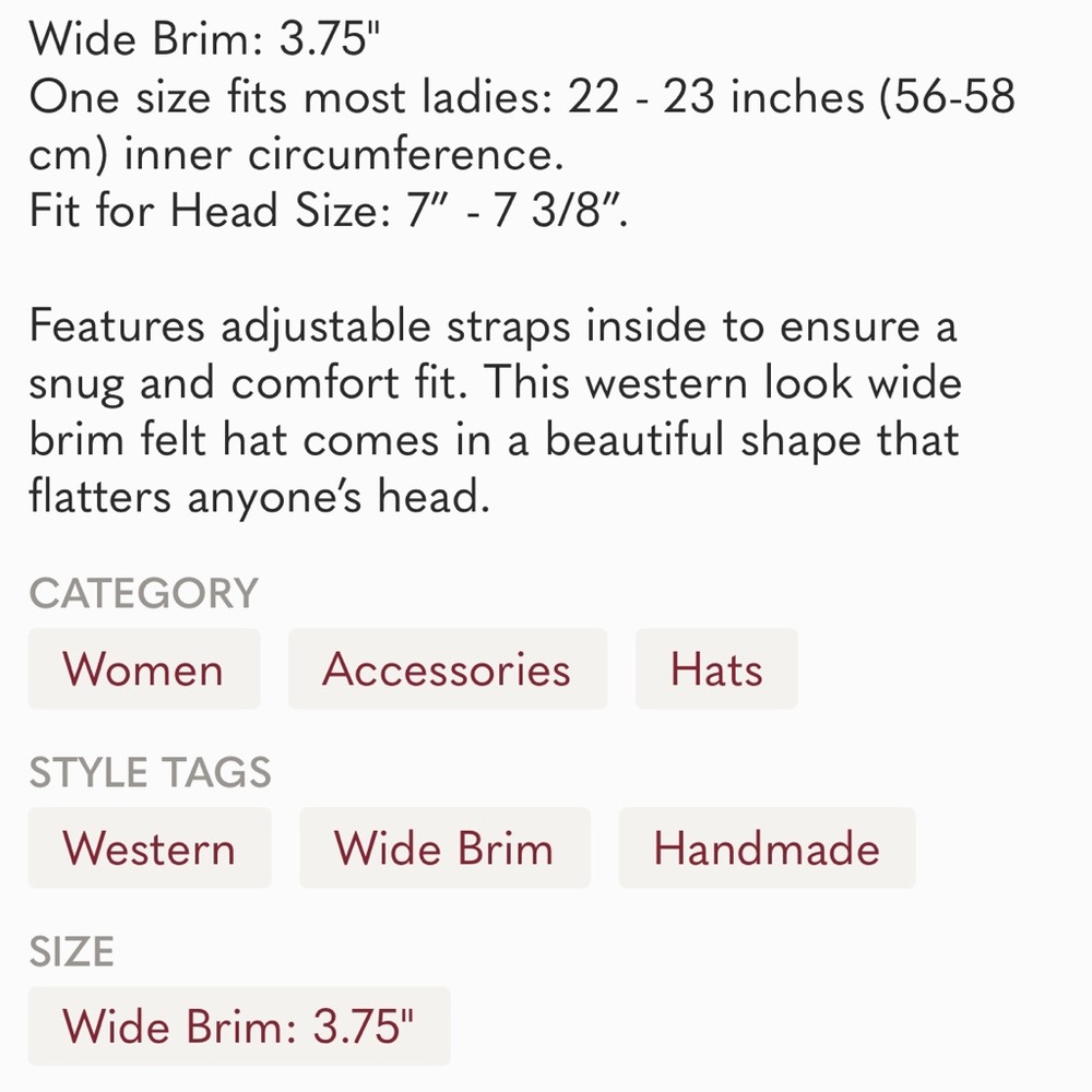 CUSTOM MADE: “Step Aside Darling, GG’s Here!” Camel and Diamond Big Wide Brim - Picture 9 of 9
